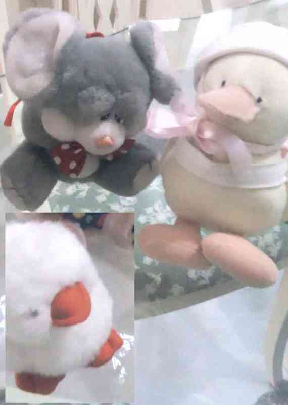 3 peluches nuevos regalo