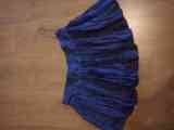 Falda azul