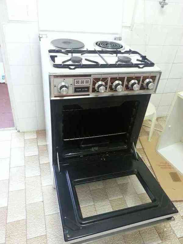 Regalo combo cocina de gas y horno eléctrico 
