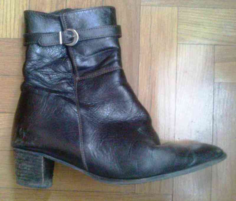 Botines piel 38 (igcam)