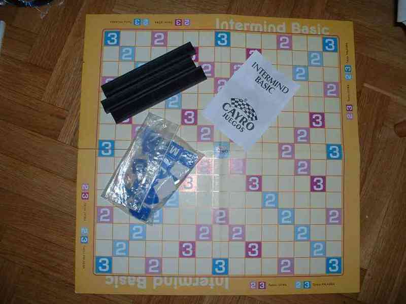 Juego intermind (tipo scrabble) entregado a ana33