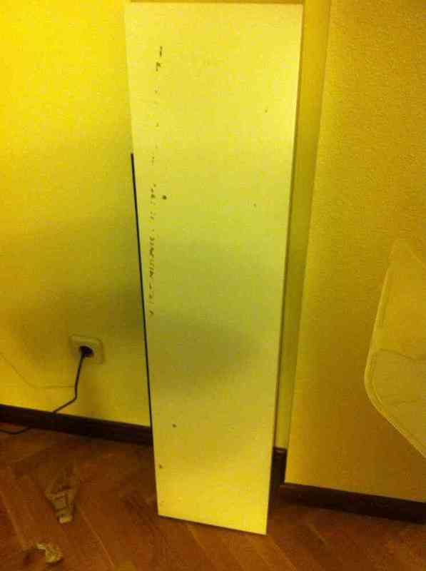 3 estanterias ikea (baldas lack)