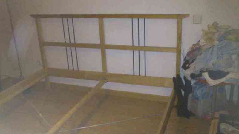 Regalo estructura de cama de madera