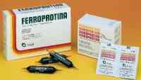 Ampollas ferroprotina