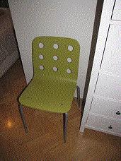 Silla verde ikea