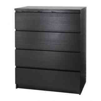Mueble ikea negro