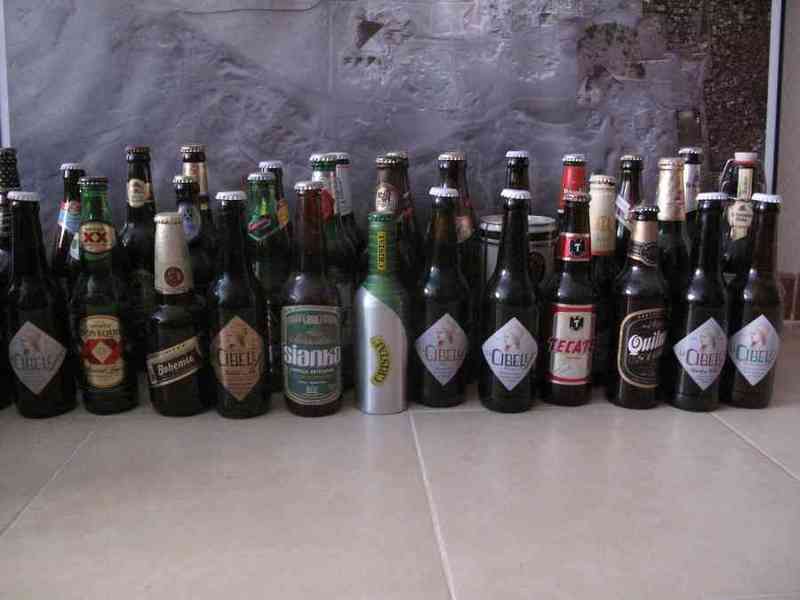 Coleccion botellas cerveza