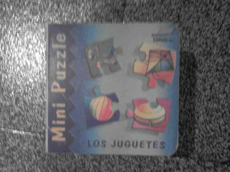 Libro mini puzzle los juguetes