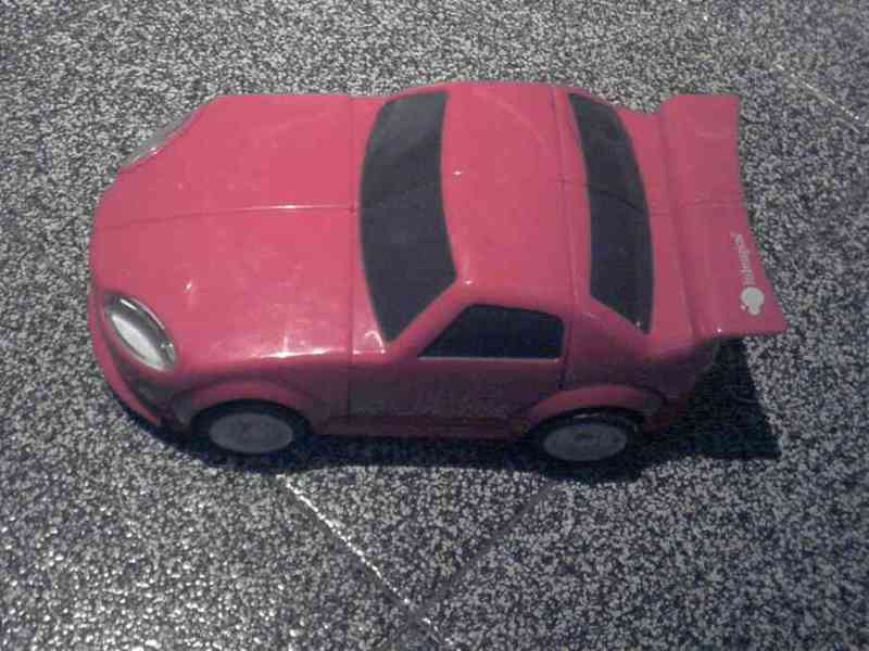 Coche rojo itsimagical