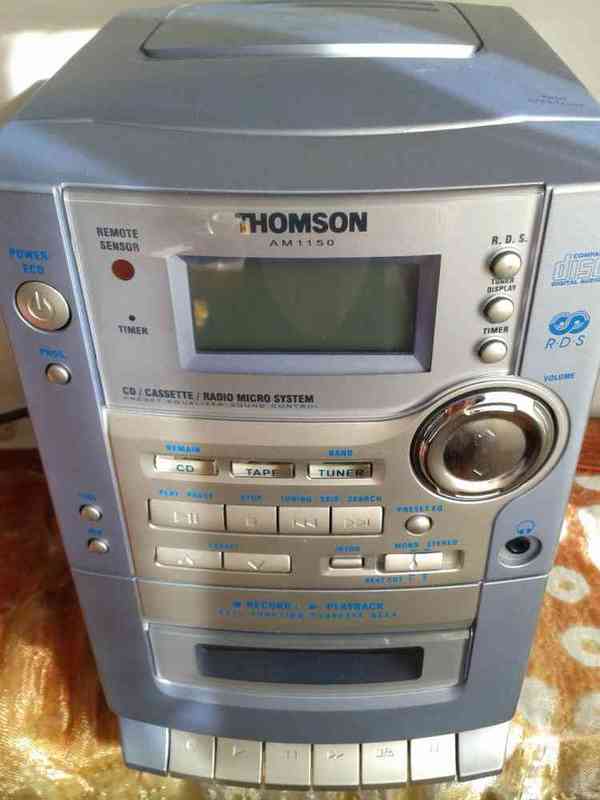 Minicadena radio, cassette y cd