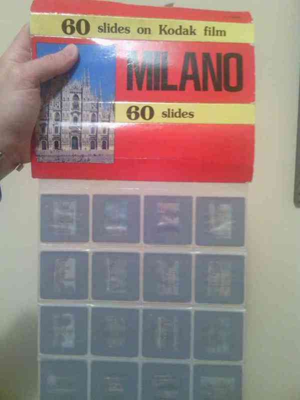 Colección 60 diapositivas oficiales de milán