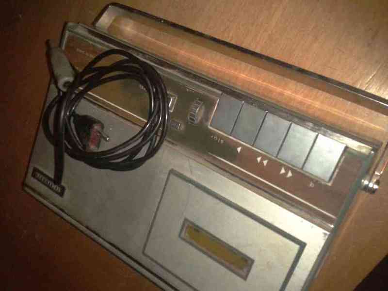 Cassette retro funcionando