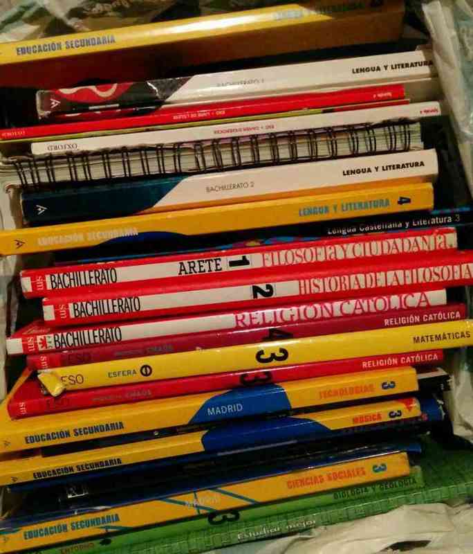 Libros eso/bachillerato