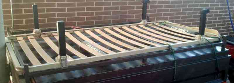 Somier con patas