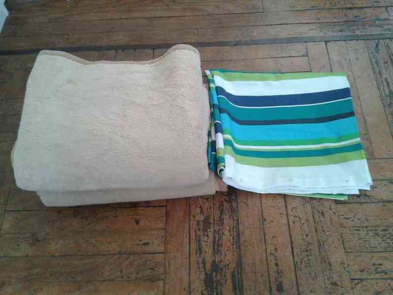 Regalo mantas y cortina de baño