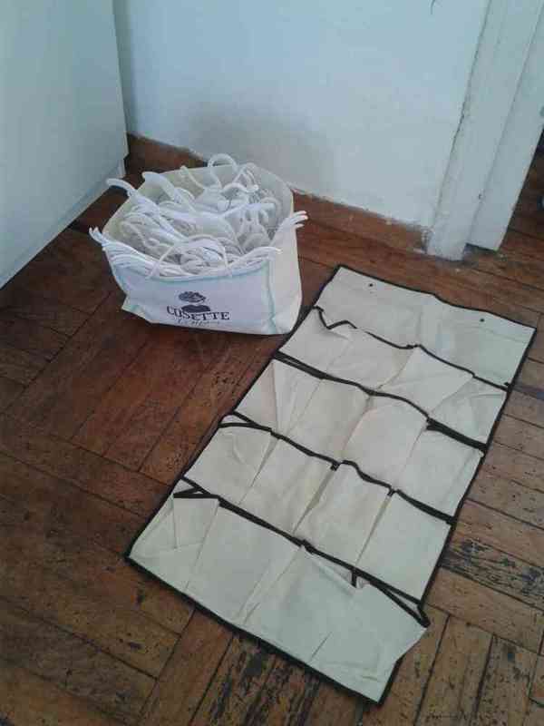 Regalo perchas bebé y zapatero