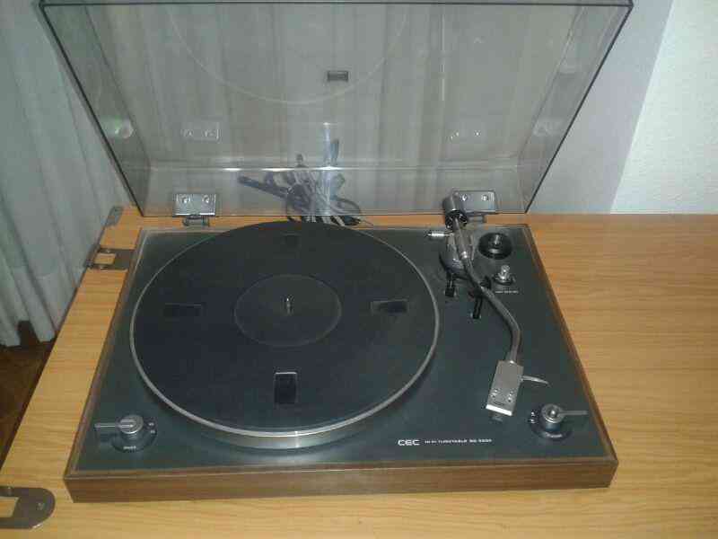 Regalo plato de discos de vinilo