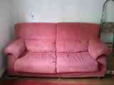 Sofa 2 plazas color rojo