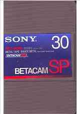 5 cintas sony betacam sp vírgenes 