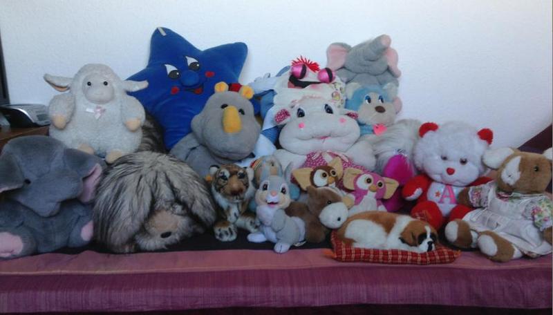 Peluches usados
