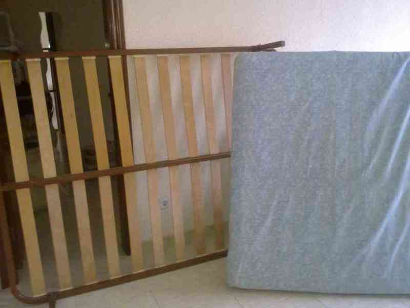 Colchon + somier 1,35x1,8m