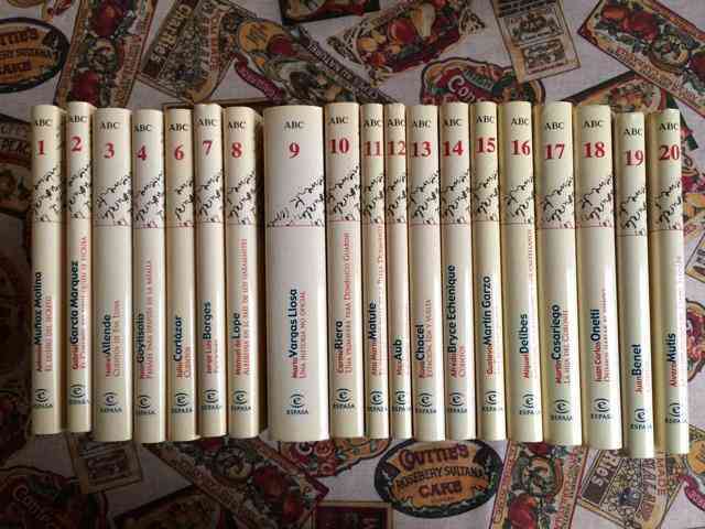 Colección libros narrativa española