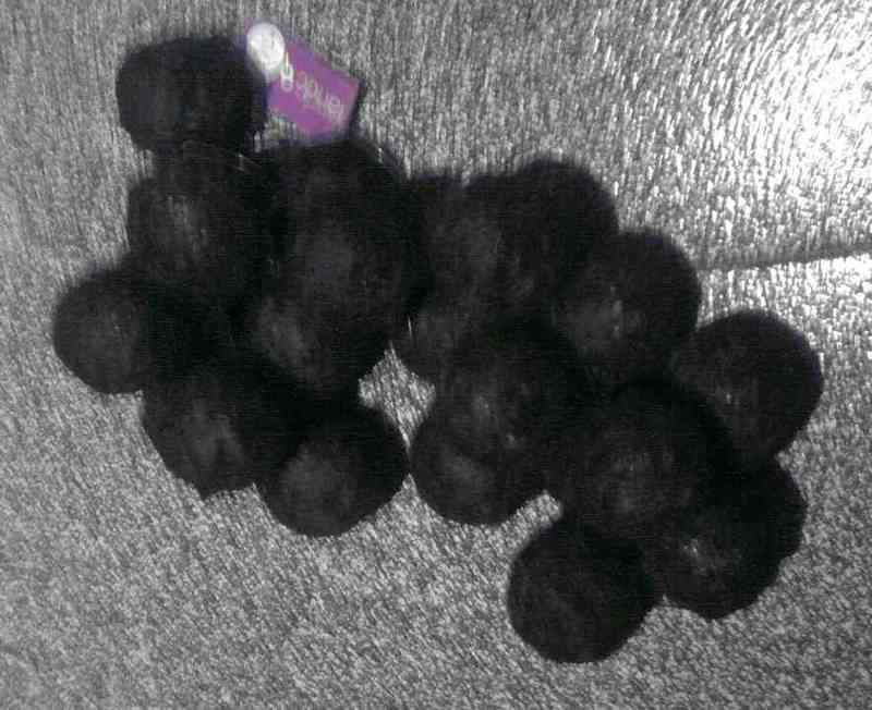 Bolas pequeñas negras decoración 1