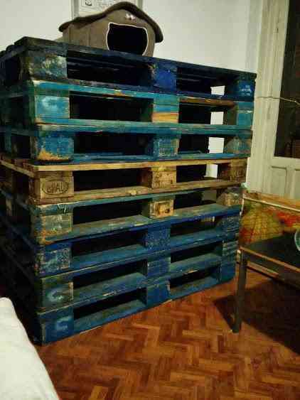 6 palés europeos usados