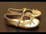Bailarinas doradas talla 29