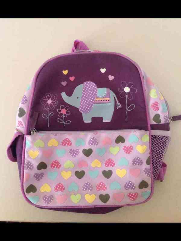 Mochila pequeña de elefante
