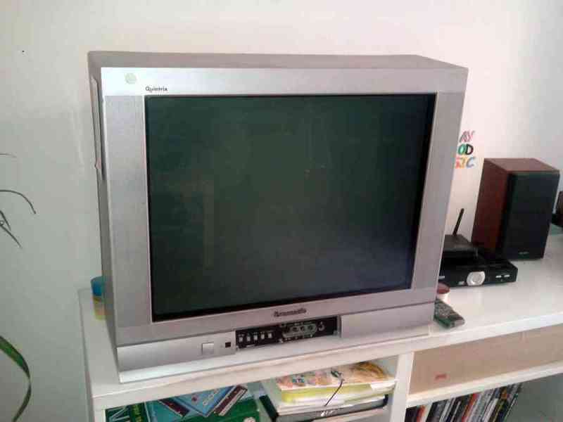 Televisión funcionando perfectamente