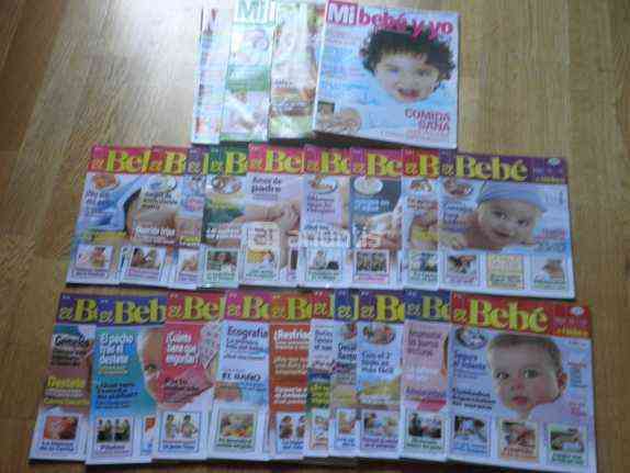 Gran lote de revistas de bebes(res."nonito")