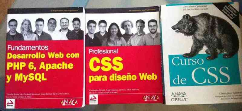 Libros de diseño y programacion web