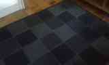 Alfombra color azul