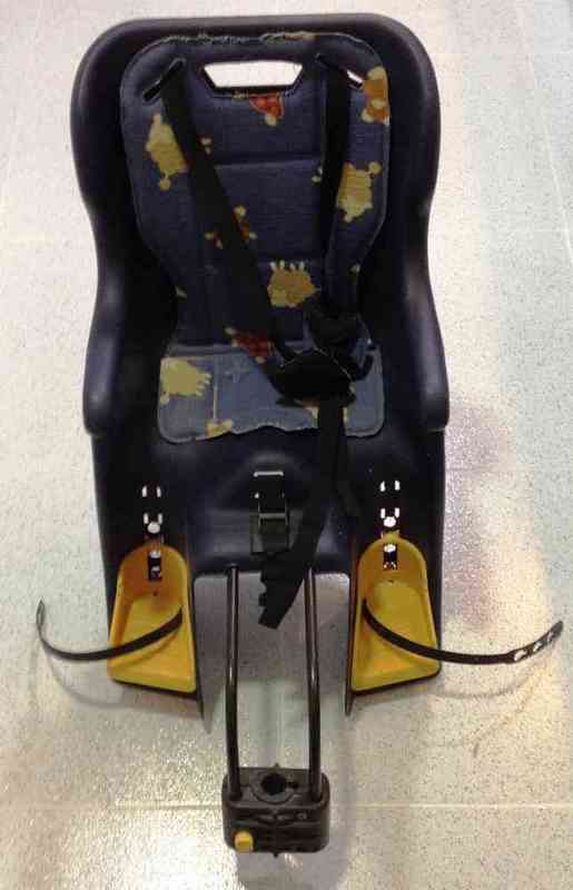 Silla bici niñ@ hasta 22kg