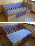 Cama doble 90 x 190 cm 