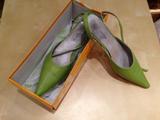 Zapatos verdes talla 38