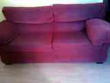 Sofá cama color rojo