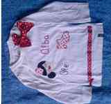 Camiseta blanca t 18-24 meses