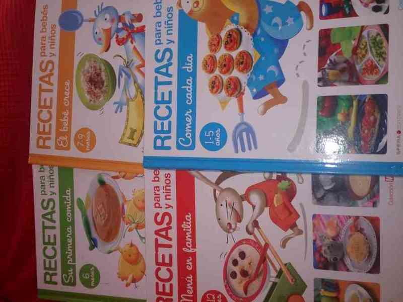 Libros de recetas para bebes
