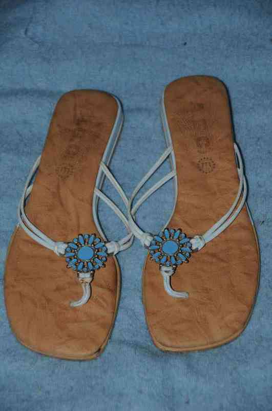 Sandalias azules