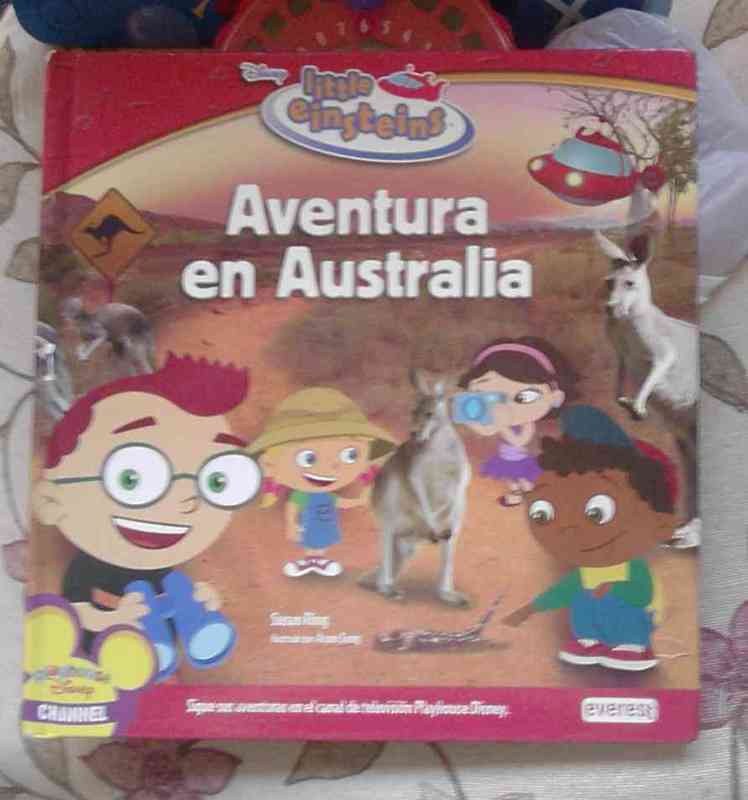 Libro aventuras en australia