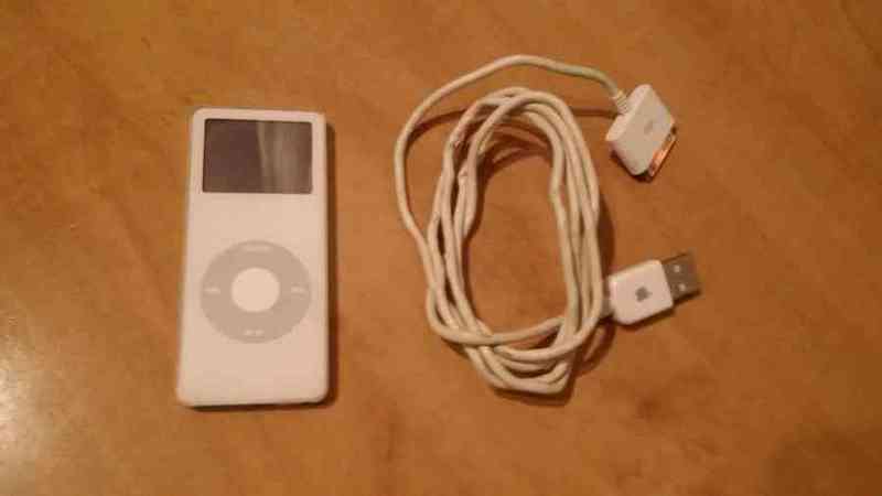 Regalo ipod nano blanco 2gbs