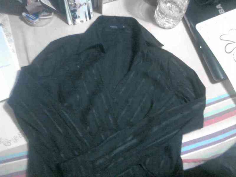 Camisa negra talla 42 