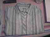 Camisa rayas fondo blanco talla 54-56