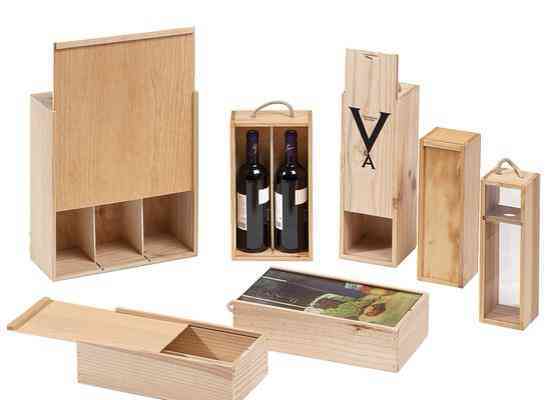 Dona cajas de vino (madera)
