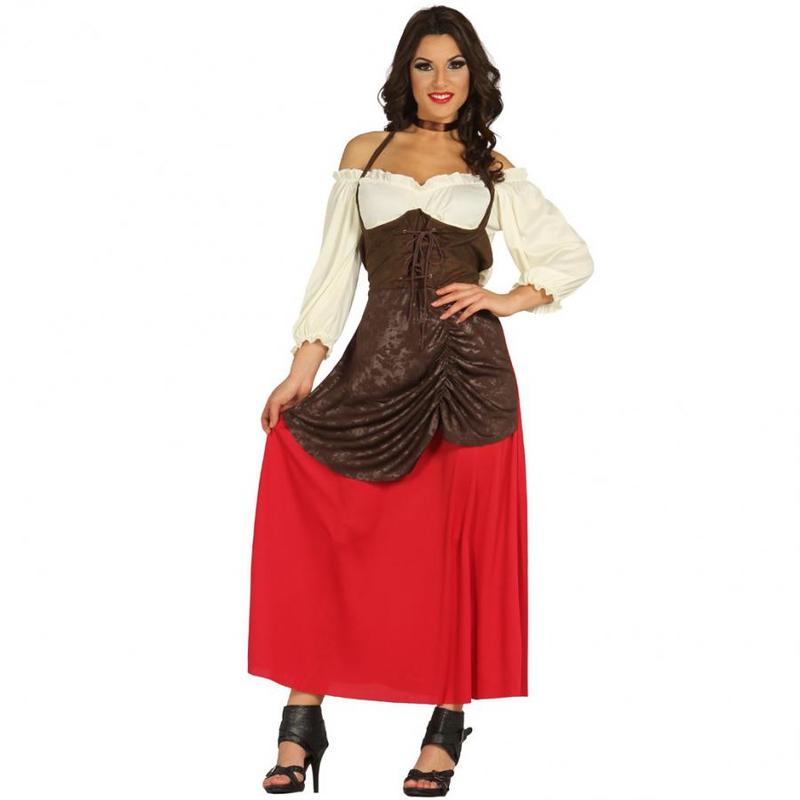 Ropa medieval mujer