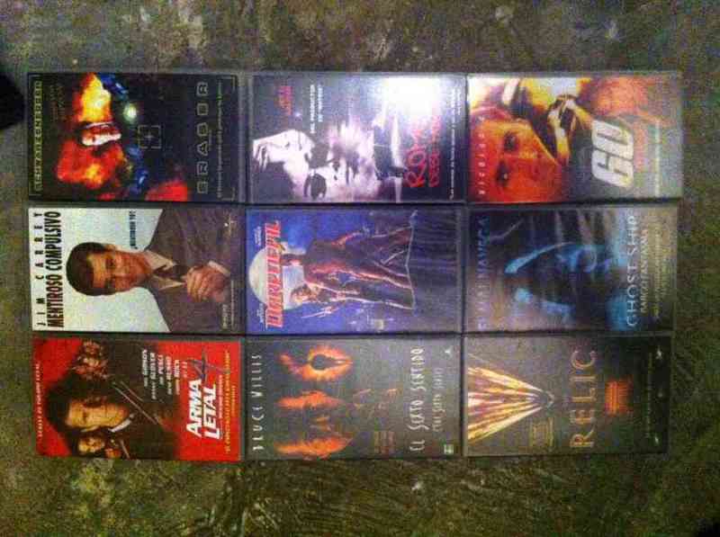 Regalo lote películas en vhs 