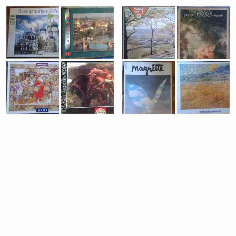 Puzzles de 1.000 a 3.000 piezas