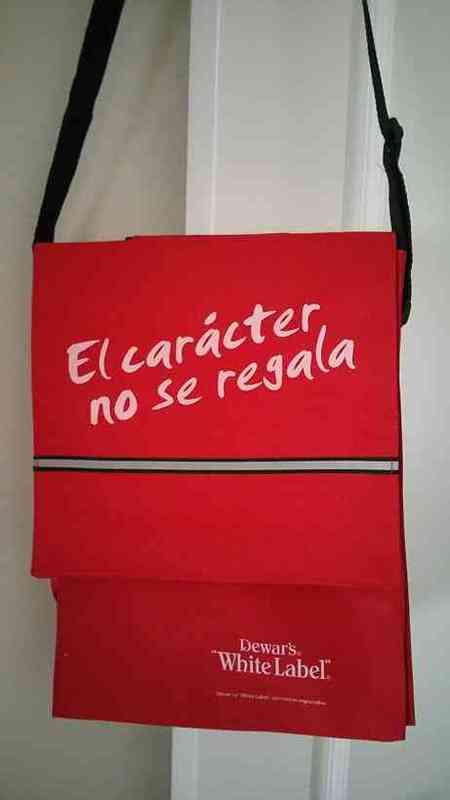 Bolso de publicidad para libros